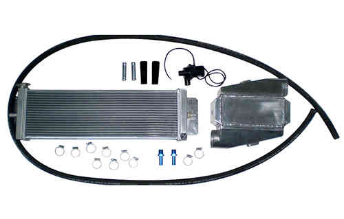 Wassergekühltes Ladeluftsystem bis 650PS 76mm gedrehtem Kühler